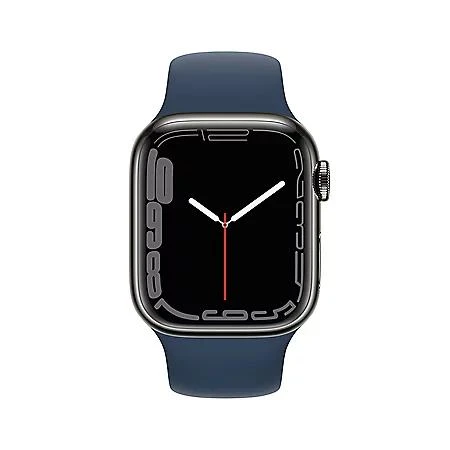 商品Apple|Apple Watch Series 7 Stainless Steel 41mm GPS + Cellular (Choose Color),价格¥5480,第2张图片详细描述