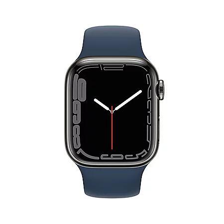 商品Apple|Apple Watch Series 7 Stainless Steel 41mm GPS + Cellular (Choose Color),价格¥4936,第4张图片详细描述