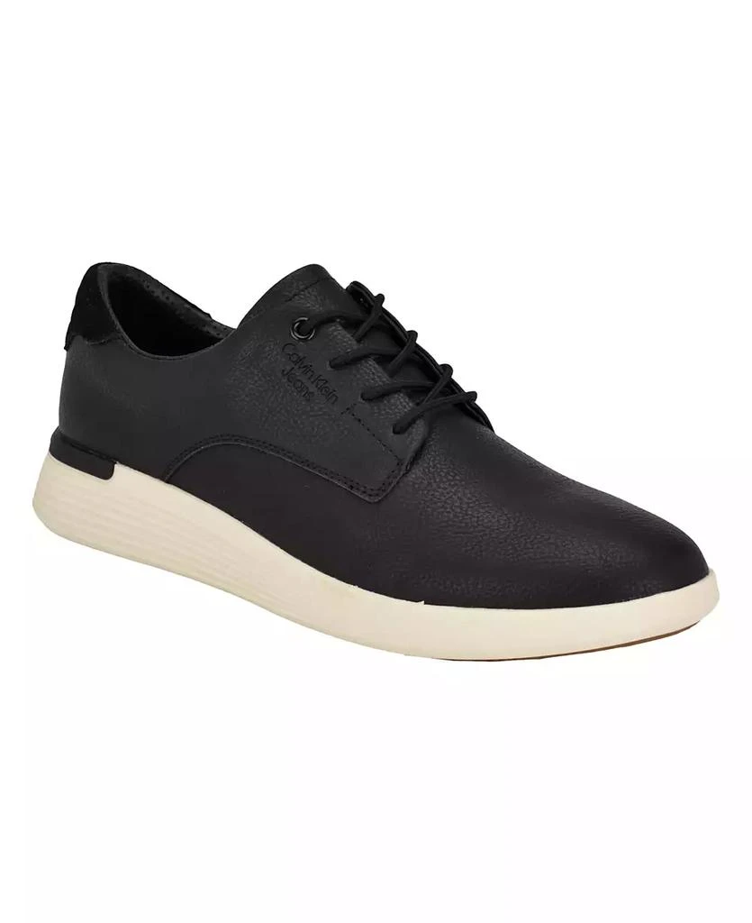 商品Calvin Klein|Men's Gravin Round Toe Lace-Up Sneakers,价格¥335,第1张图片