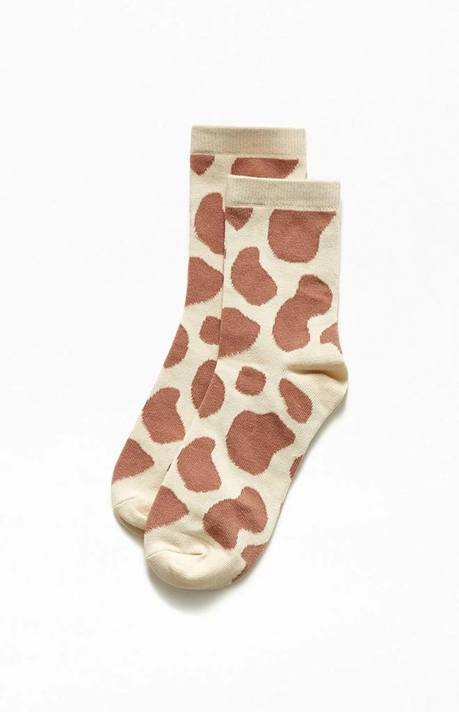 商品PacSun|Cow Print Socks,价格¥60,第1张图片