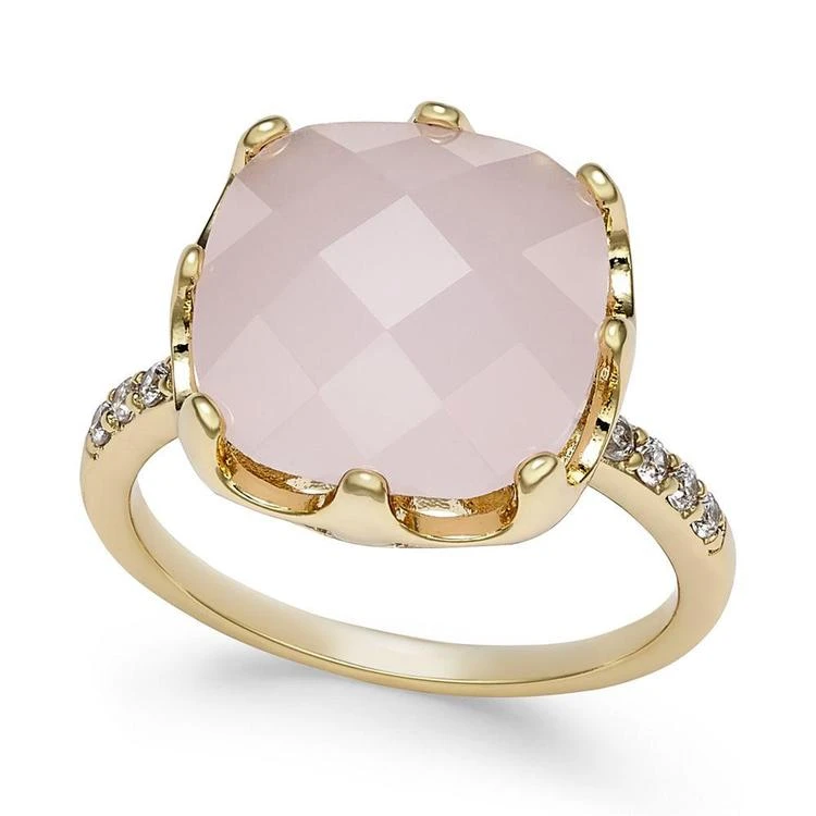 商品Charter Club|Pavé & Pink Stone Ring, Created for Macy's,价格¥98,第1张图片