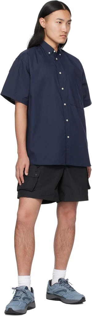商品DAIWA PIER39|Black WINDSTOPPER GORE-TEX Hiker Mountain Shorts,价格¥1063,第4张图片详细描述