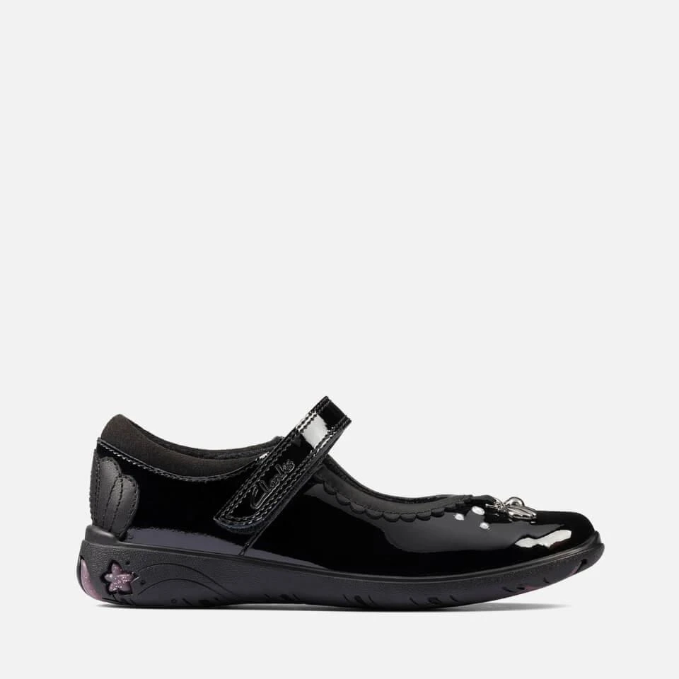 商品Clarks|CLARKS KIDS' SEA SHIMMER SCHOOL SHOES - BLACK PATENT,价格¥270,第1张图片