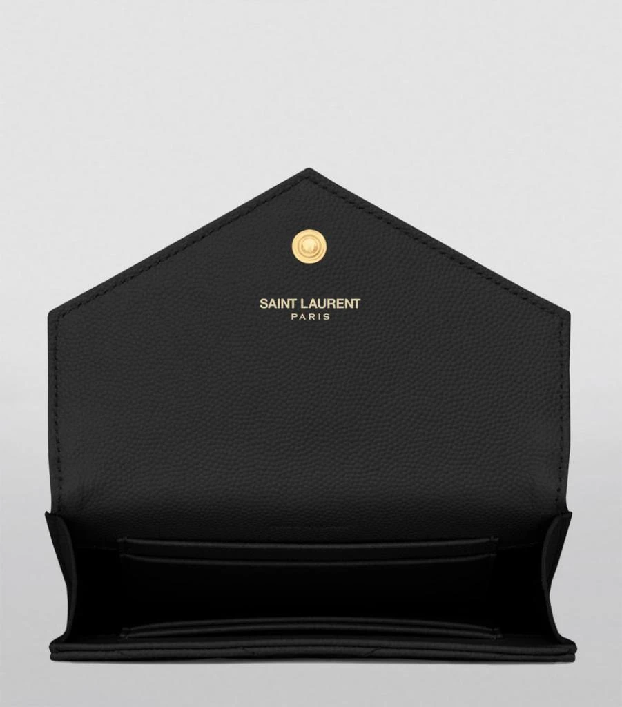 商品Yves Saint Laurent|Leather Quilted Wallet,价格¥3307,第2张图片详细描述