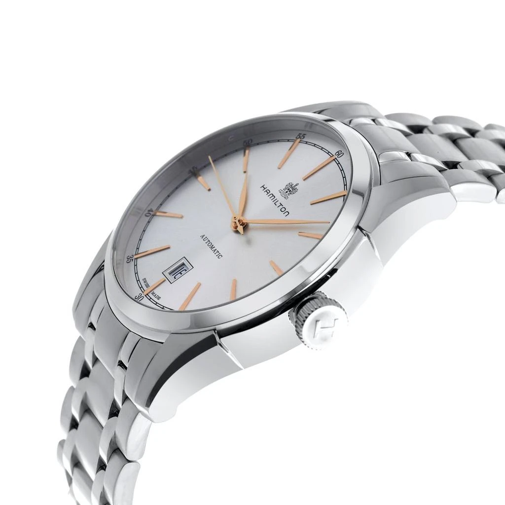 商品Hamilton|Hamilton American Classic Spirit Of Liberty Stainless Steel Automatic Men's Watch H42415151,价格¥2658,第2张图片详细描述