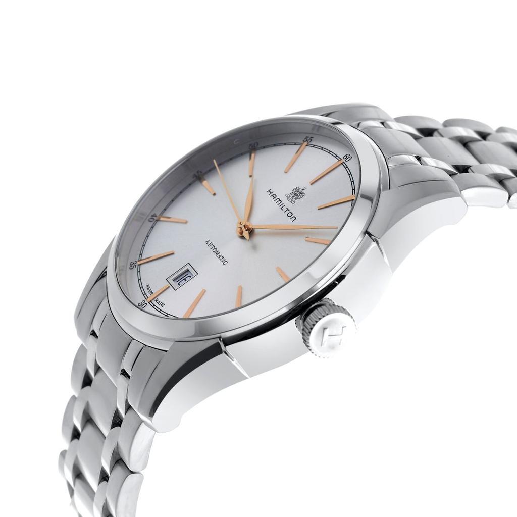 商品Hamilton|Hamilton American Classic Spirit Of Liberty Stainless Steel Automatic Men's Watch H42415151,价格¥2564,第4张图片详细描述