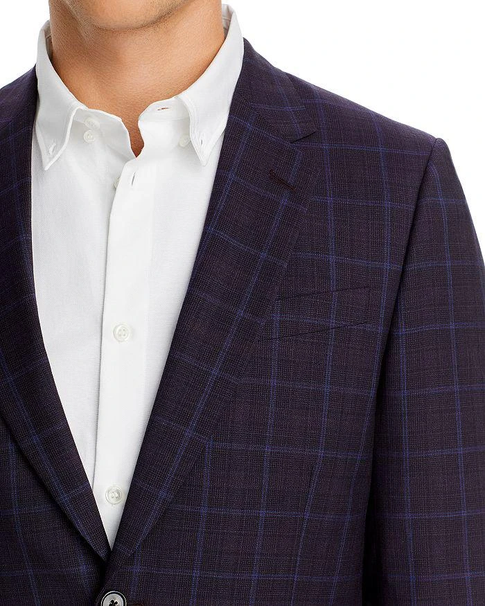 商品Paul Smith|Tailored Dark Purple Tonal Plaid Suit,价格¥4978,第3张图片详细描述