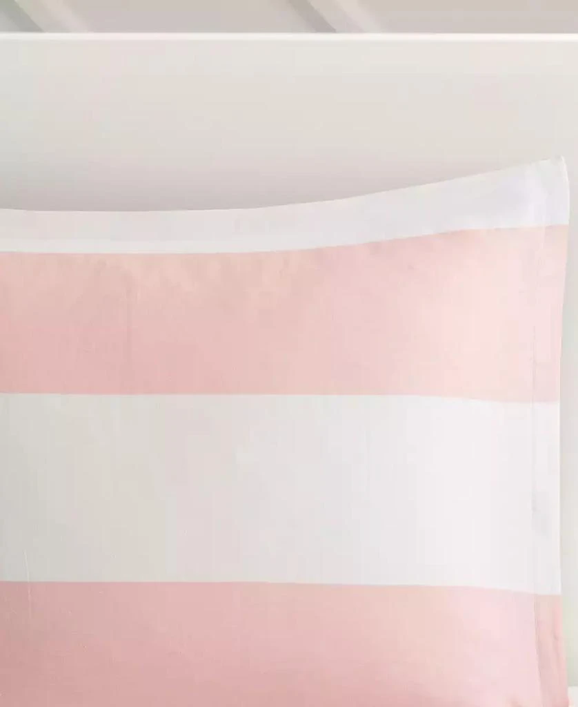 CLOSEOUT! Sammie Cotton Cabana Stripe Reversible 3-Piece Comforter Set with Rainbow Reverse 商品
