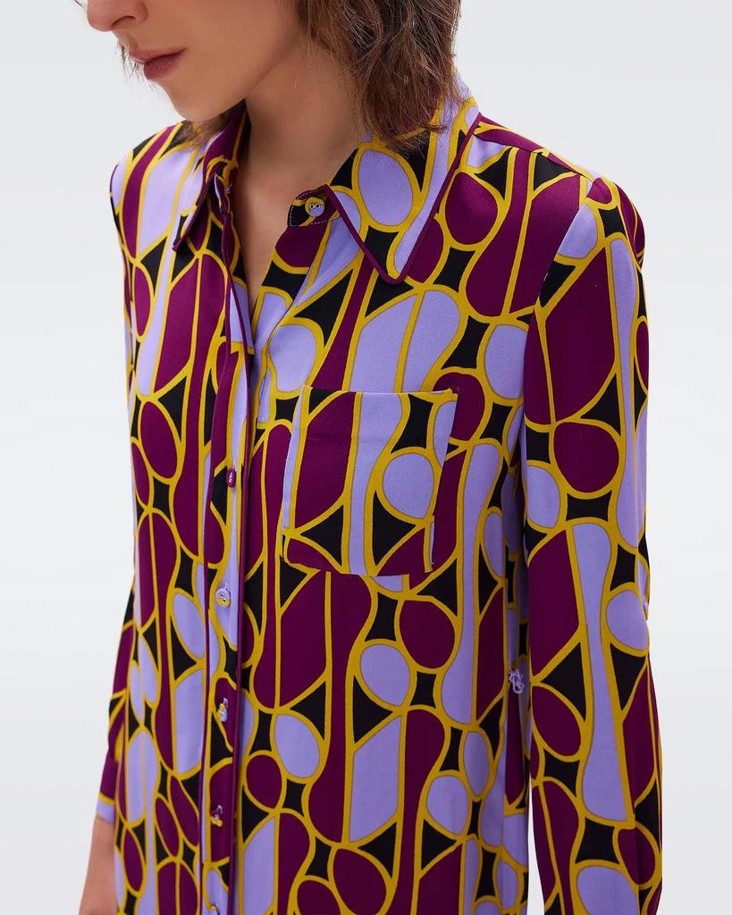 商品Diane von Furstenberg|Prita Shirt Dress,价格¥2032,第4张图片详细描述