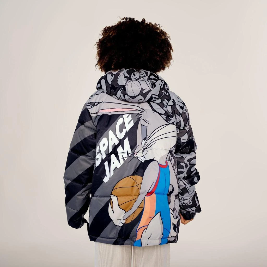 商品Members Only|Women's Space Jam Puffer Oversized Jacket,价格¥322,第2张图片详细描述