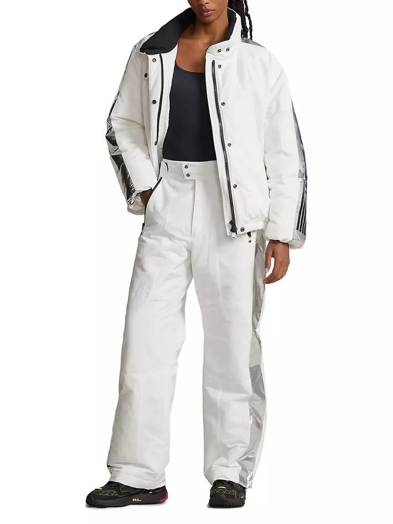 商品Ralph Lauren|Scrubs Metallic Down Ski Jacket,价格¥5852,第2张图片详细描述