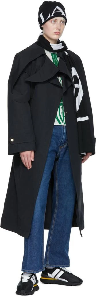 商品Lanvin|Black Wool Scarf,价格¥806,第2张图片详细描述