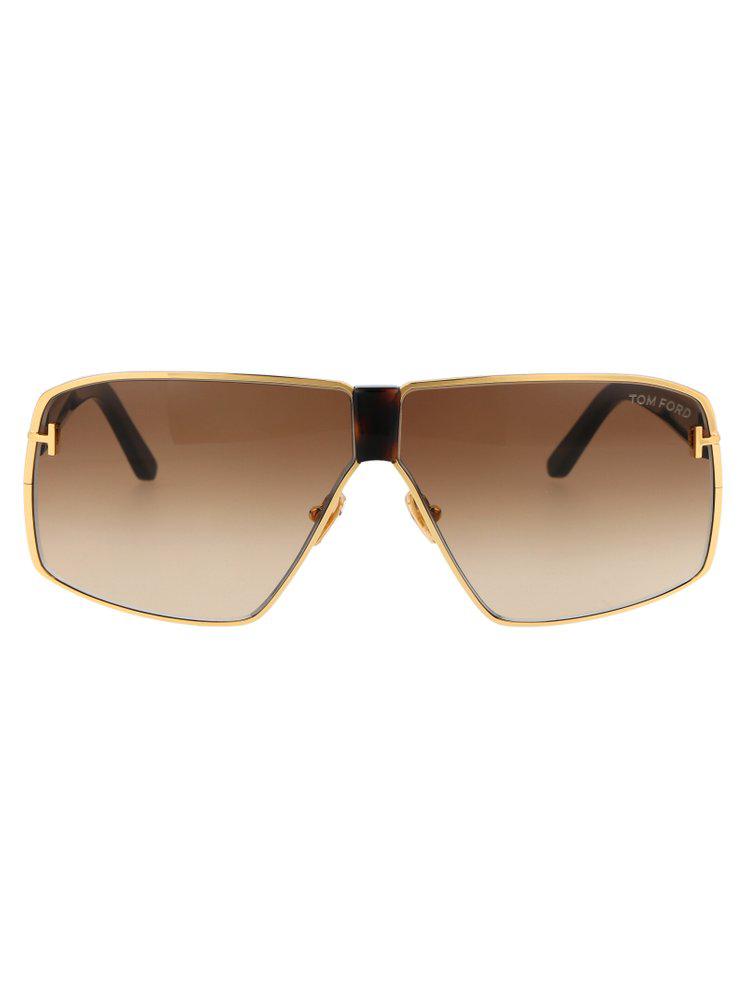 Tom Ford Eyewear Reno Aviator-Frame Sunglasses商品第1张图片规格展示