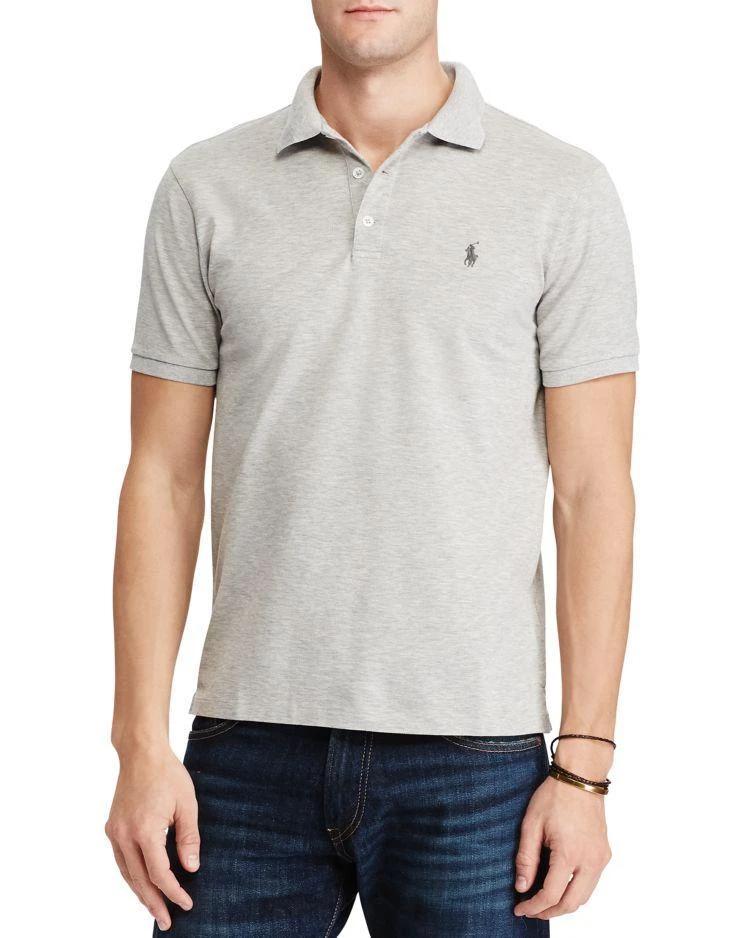 商品Ralph Lauren|Classic Fit Stretch Mercerized Polo Shirt,价格¥382,第1张图片