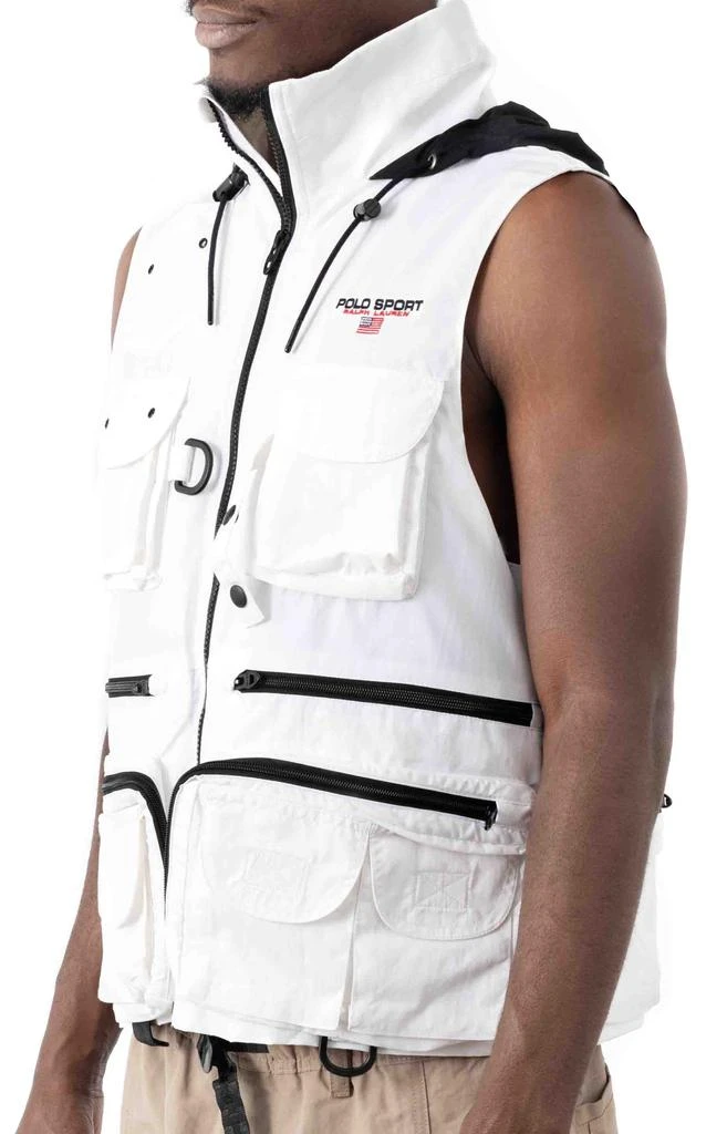 商品Ralph Lauren|Polo Sport Hi Tech Vest - White ,价格¥816,第2张图片详细描述