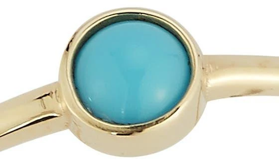 商品Ember Fine Jewelry|14K Gold Bezel Set Turquoise Ring,价格¥1888,第2张图片详细描述