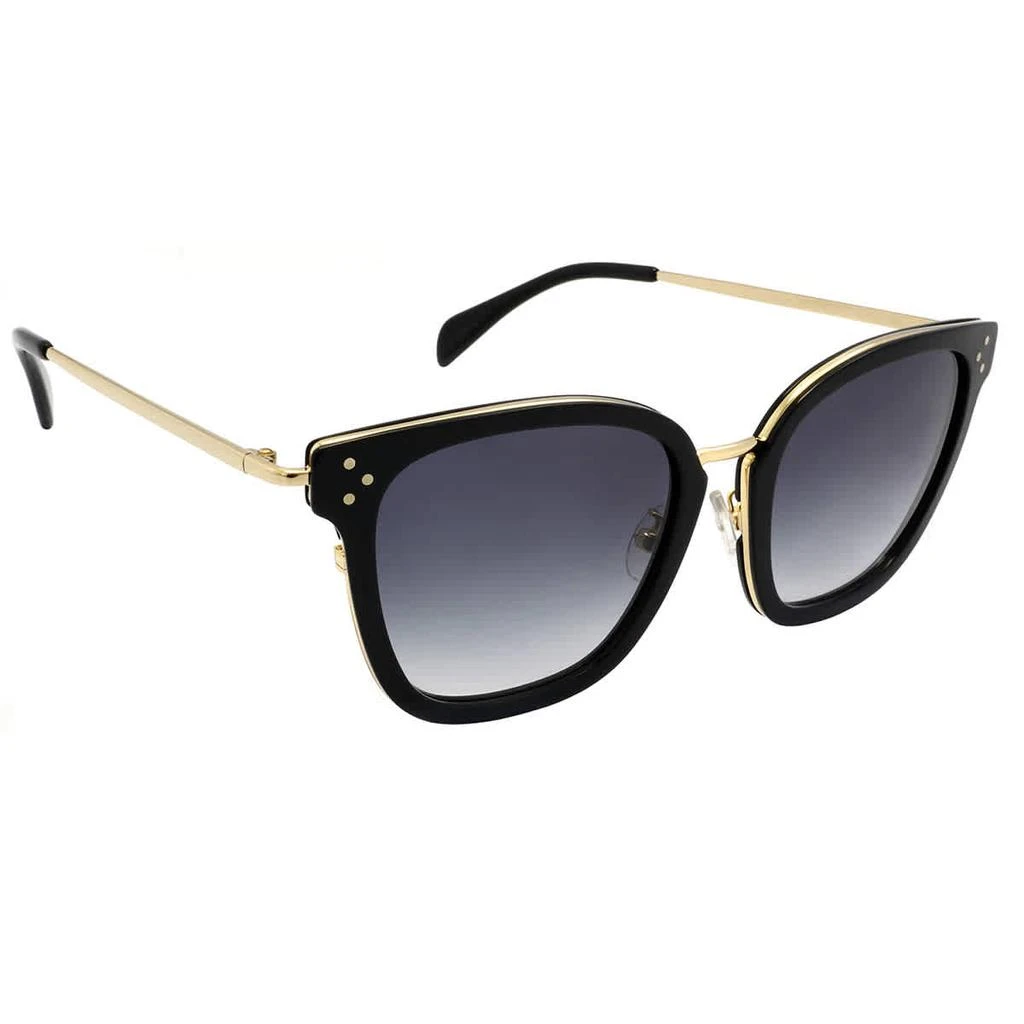 商品Celine|Celine Gradient Grey Square Ladies Sunglasses CL40035F 01B 54,价格¥949,第1张图片