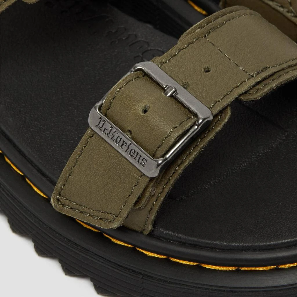 商品Dr. Martens|DR. MARTENS KIDS' KYLE SANDALS - OLIVE STELLAR,价格¥257,第2张图片详细描述