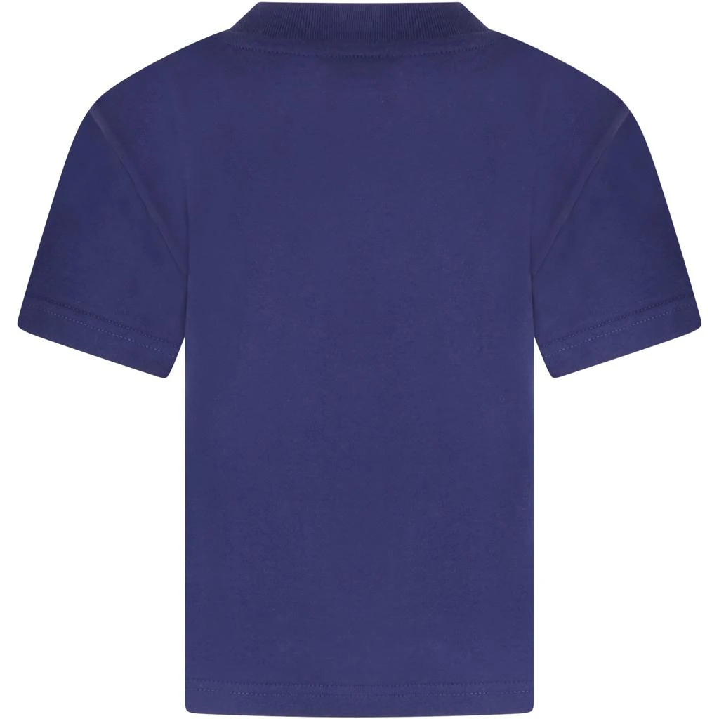 商品Balenciaga|Balenciaga Blue T-shirt For Kids,价格¥1208,第2张图片详细描述