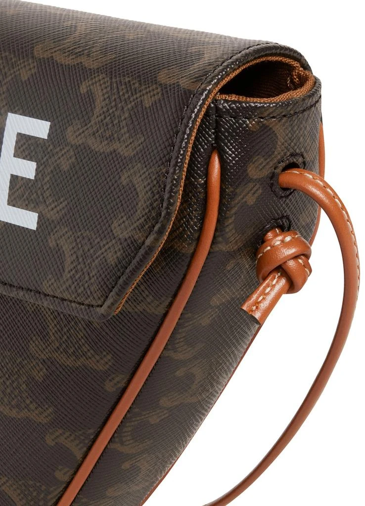 商品Celine|Triomphe 系列 Celine 印花帆布三角手提包,价格¥9966,第5张图片详细描述