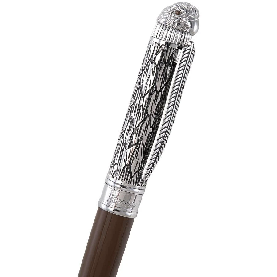 商品Picasso And Co|Rhodium Plated Falcon Ballpoint Pen,价格¥1631,第2张图片详细描述