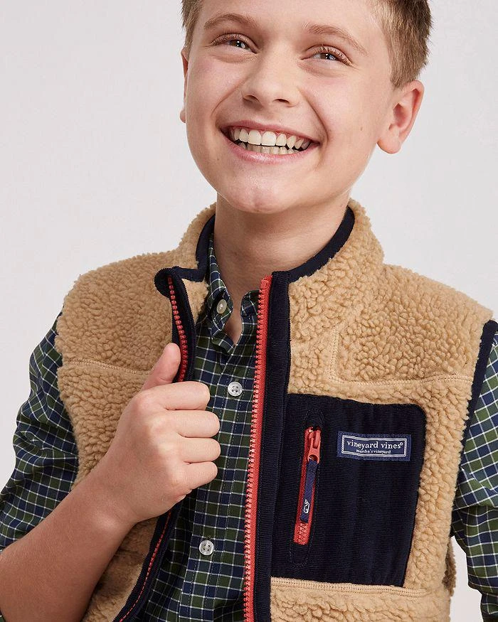Boys' Faux Sherpa SuperShep Vest - Little Kid, Big Kid 商品