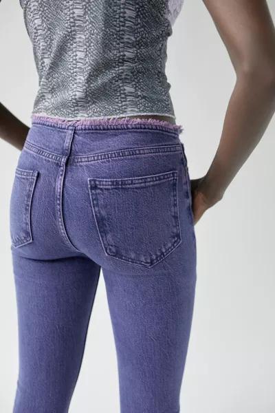 BDG Ultra Low-Rise Flare Jean - Purple Denim商品第4张图片规格展示