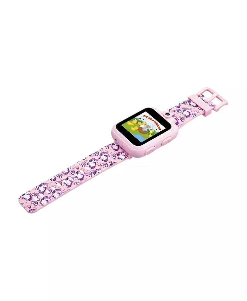 商品Playzoom|Kid's 2 Pink Unicorn Print Tpu Strap Smart Watch,价格¥193,第3张图片详细描述