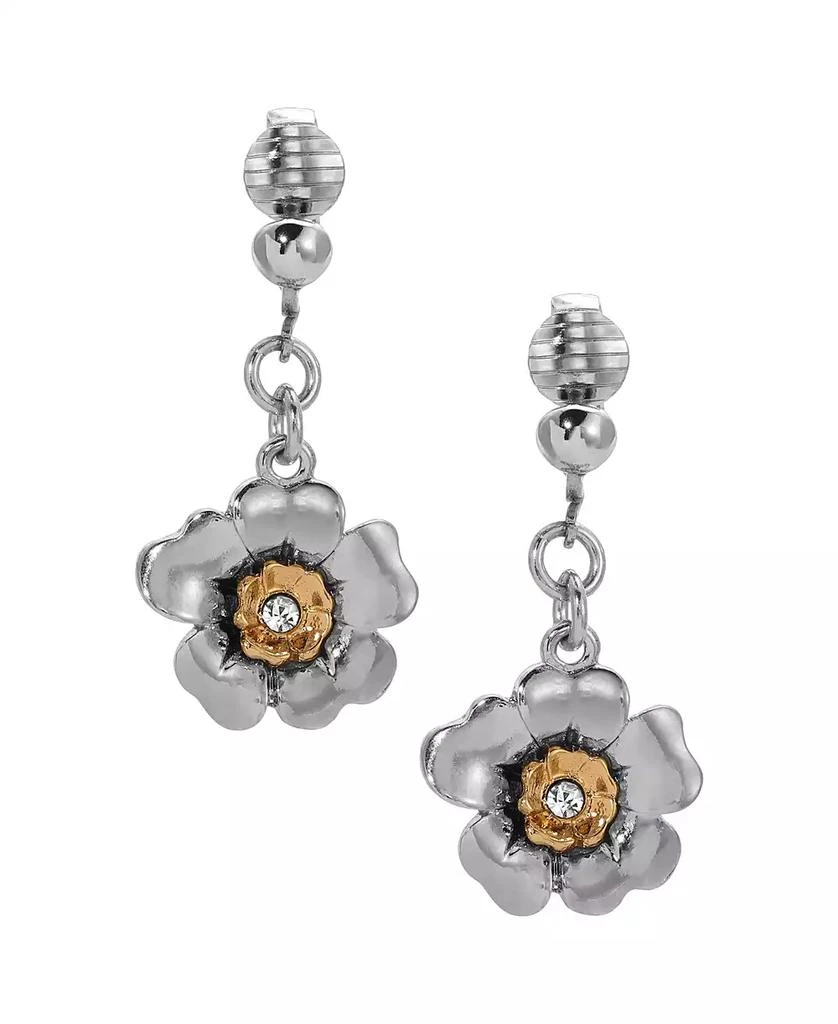 商品2028|Crystal Flower Clip Earrings,价格¥168,第2张图片详细描述