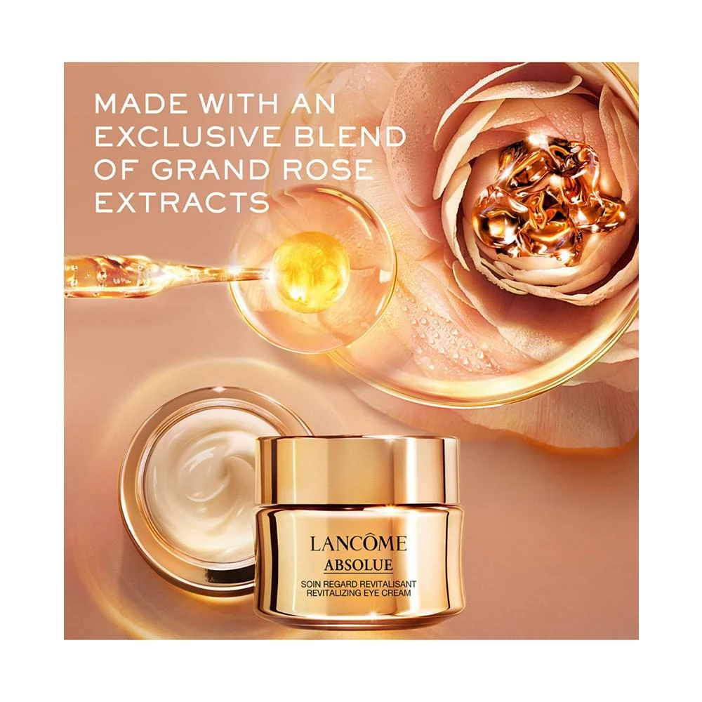 商品Lancôme|Absolue Revitalizing Eye Cream With Grand Rose Extracts, 0.7 oz.,价格¥712,第5张图片详细描述