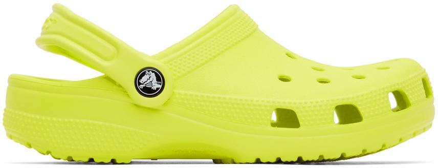 商品Crocs|Yellow Classic Clog,价格¥108,第1张图片