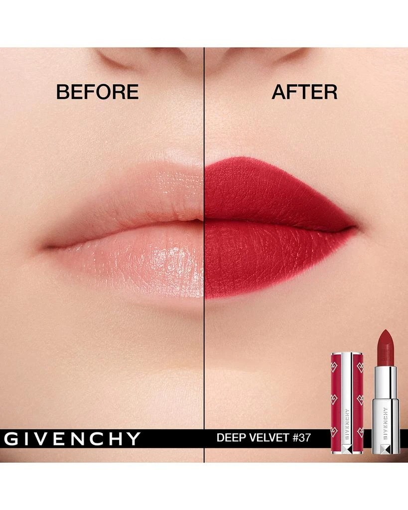 商品Givenchy|Limited Edition Le Rouge Deep Velvet Lipstick,价格¥295,第4张图片详细描述