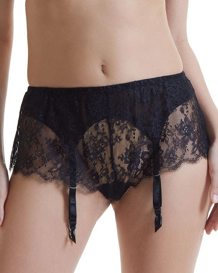 商品Hanky Panky|x Prabal Gurung Eyelash Garter Shorts,价格¥340,第1张图片