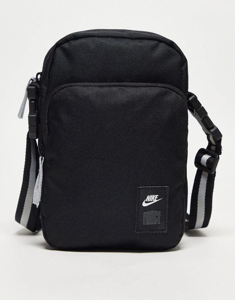 商品NIKE|Nike BB Heritage cross body bag in black,价格¥156,第1张图片