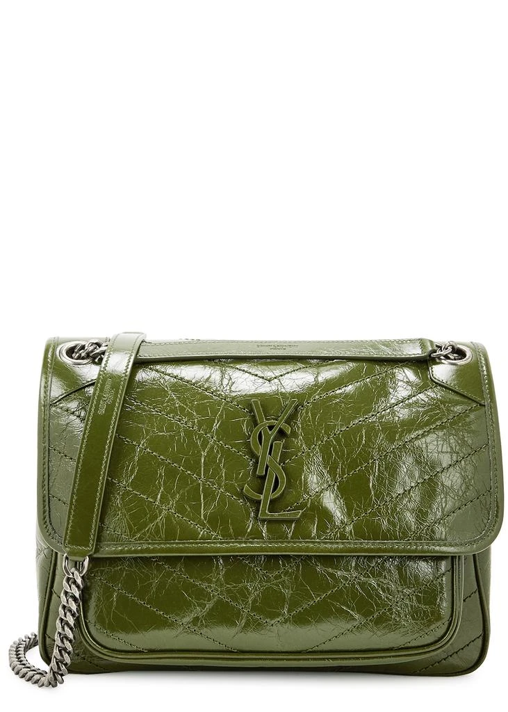 商品Yves Saint Laurent|Niki medium leather shoulder bag,价格¥19744,第1张图片