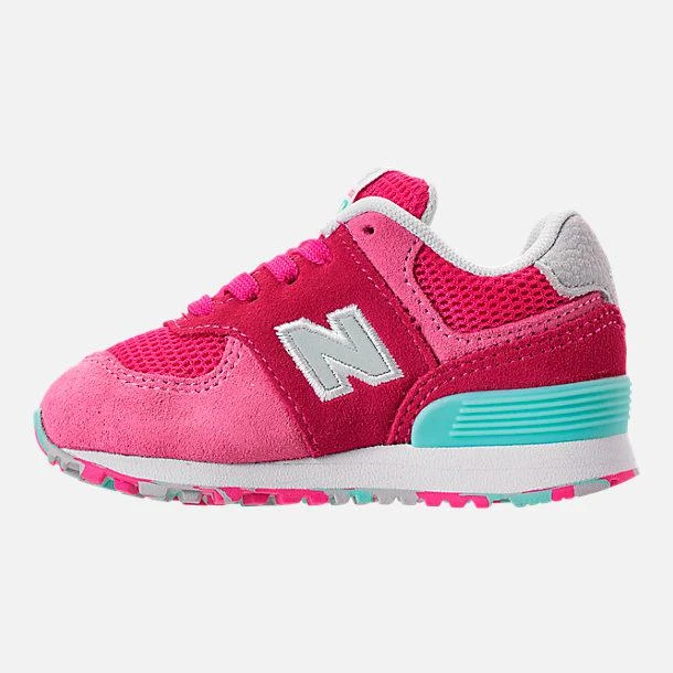 商品New Balance|Girls' Toddler New Balance 574 Core Casual Shoes,价格¥260,第4张图片详细描述