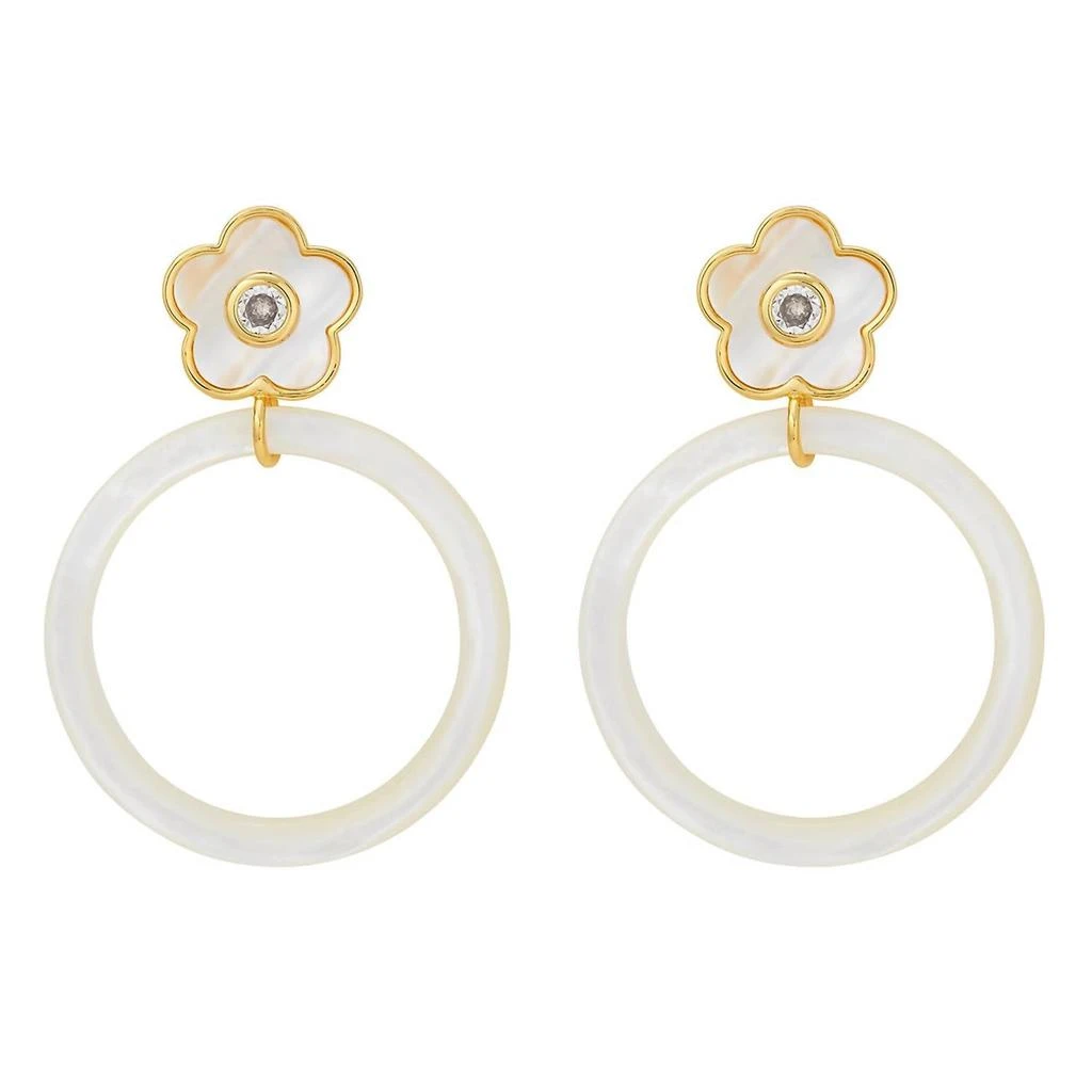 商品ASHA|Asha - Boboli Hoop Mop Earrings,价格¥1934,第1张图片