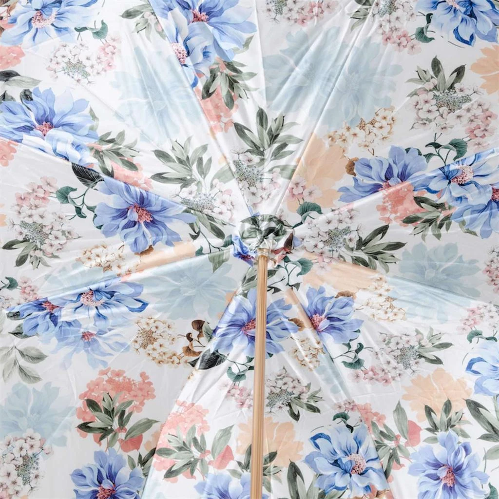 商品PASOTTI|Pasotti 葩莎帝 象牙色花纹伞面 复古手柄 晴雨伞,价格¥2825,第3张图片详细描述
