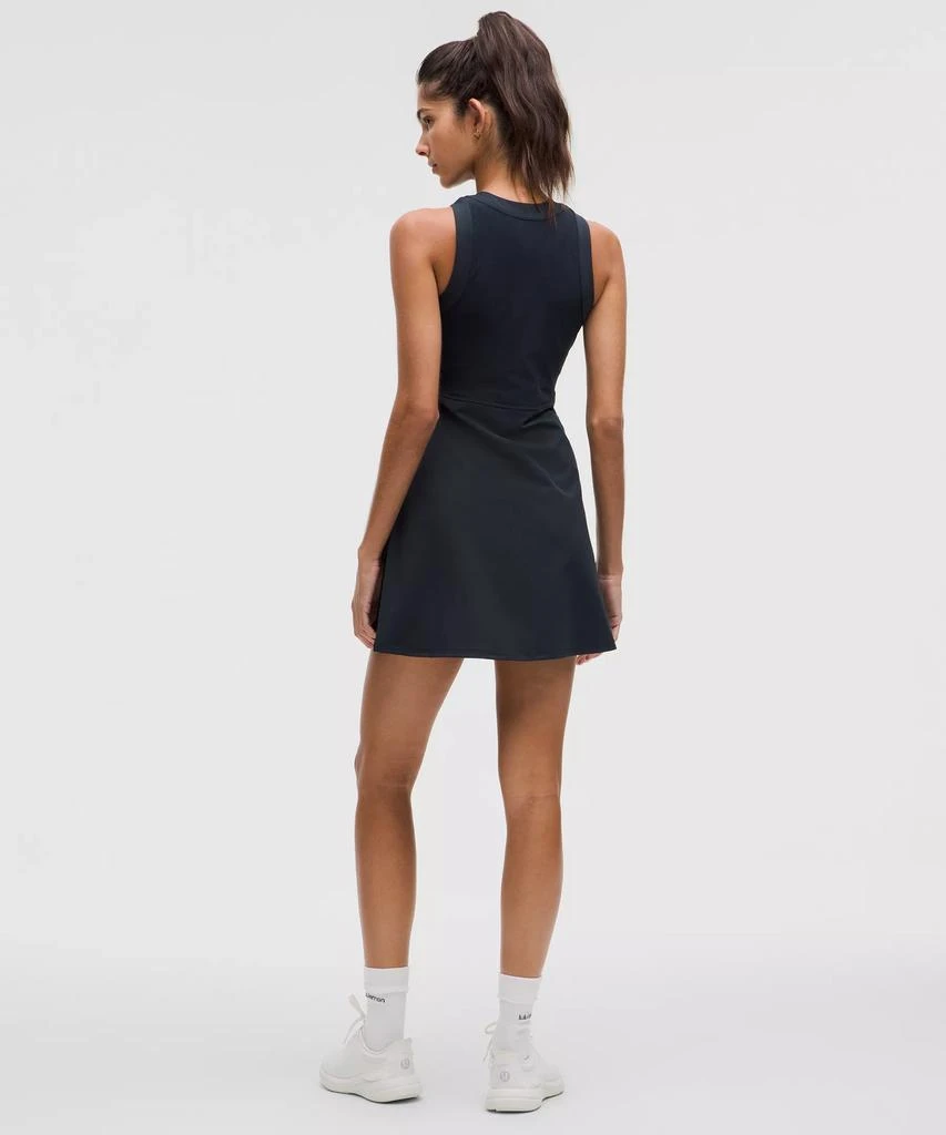 Grid-Texture Sleeveless Linerless Tennis Dress 商品