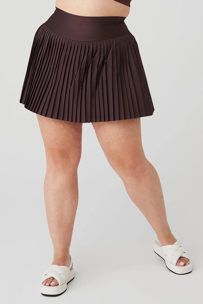 商品Alo|Grand Slam Tennis Skirt - Raisin,价格¥533,第5张图片详细描述