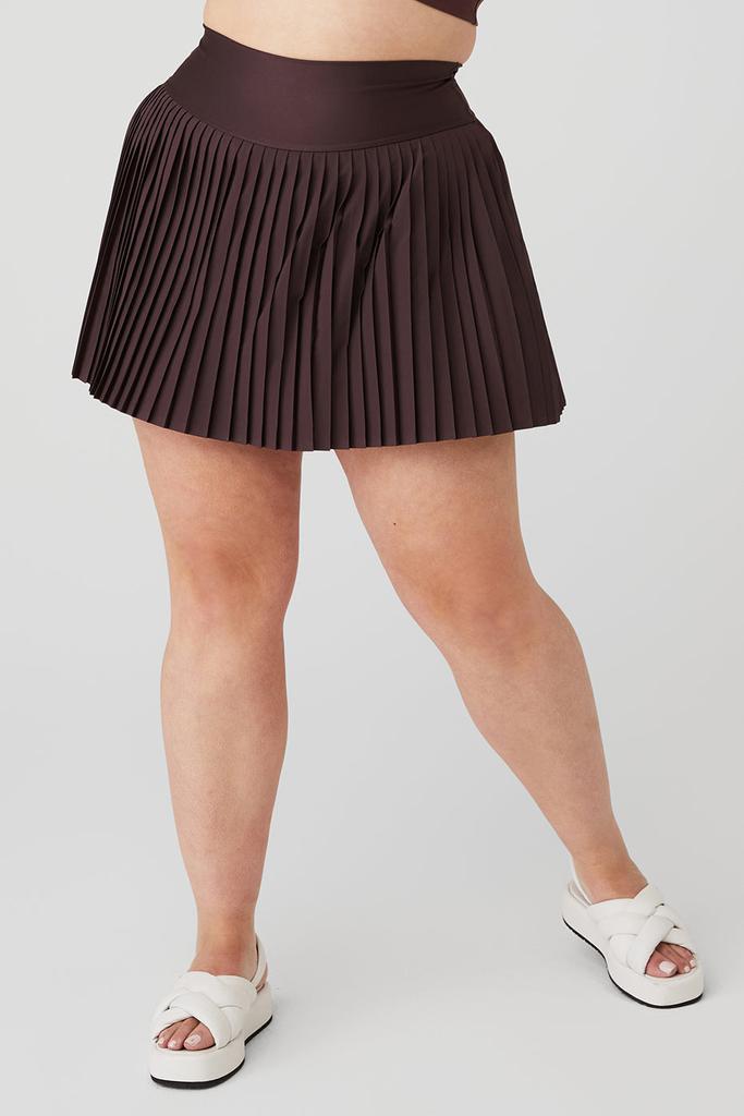 商品Alo|Grand Slam Tennis Skirt - Raisin,价格¥402,第7张图片详细描述
