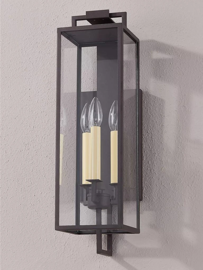 商品Troy Lighting|Beckham 3-Light Exterior Wall Sconce,价格¥2467,第3张图片详细描述