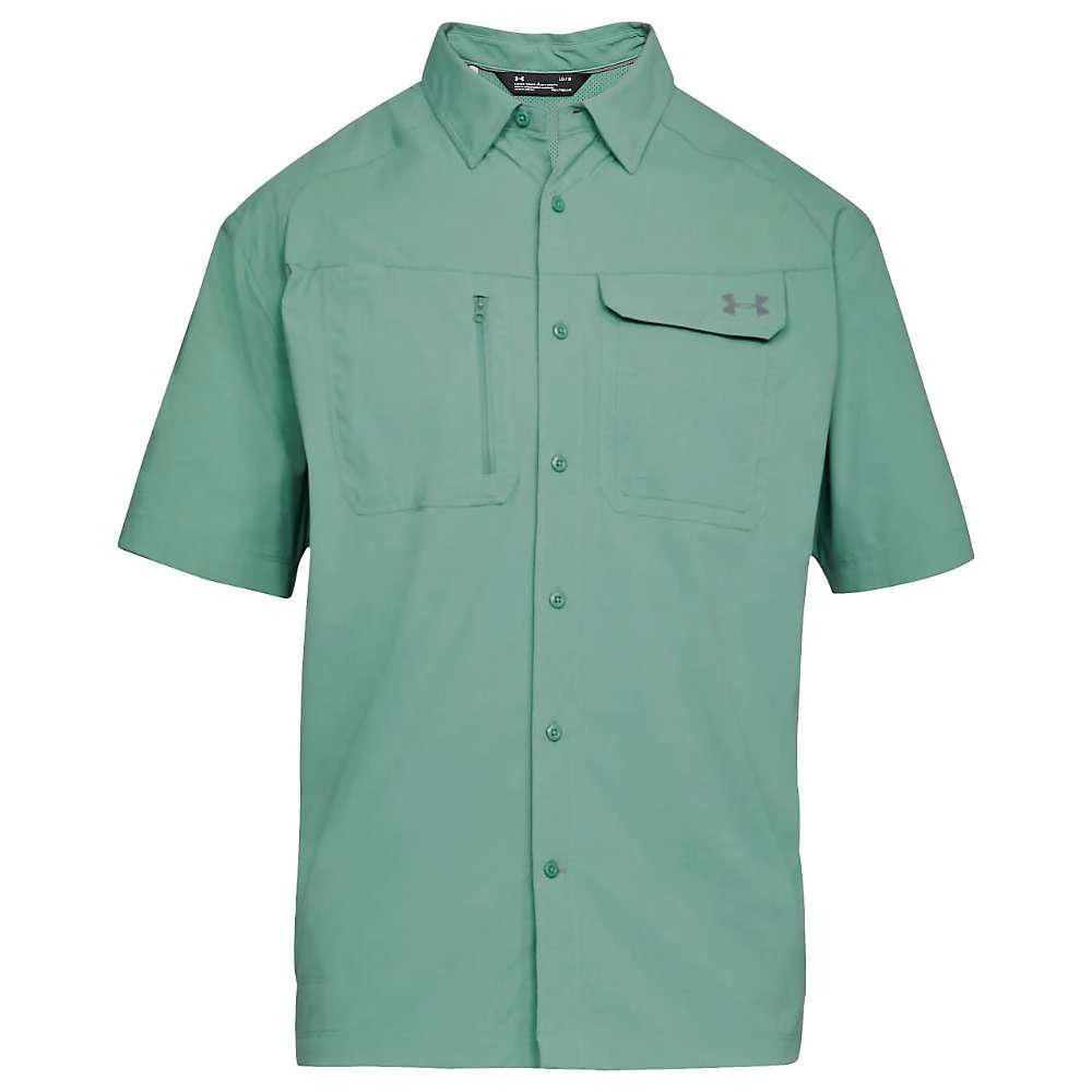 商品Under Armour|Under Armour Men's UA Fish Hunter SS Solid Shirt,价格¥249,第2张图片详细描述