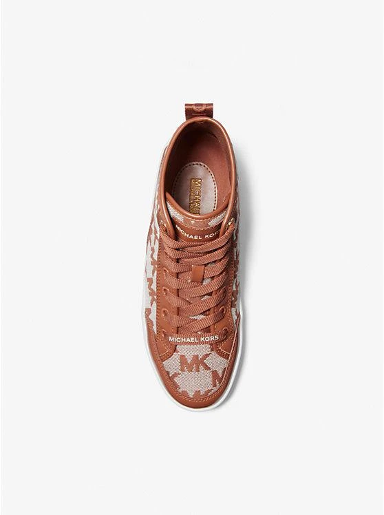 商品Michael Kors|Shea Logo Jacquard High-Top Sneaker,价格¥1659,第4张图片详细描述
