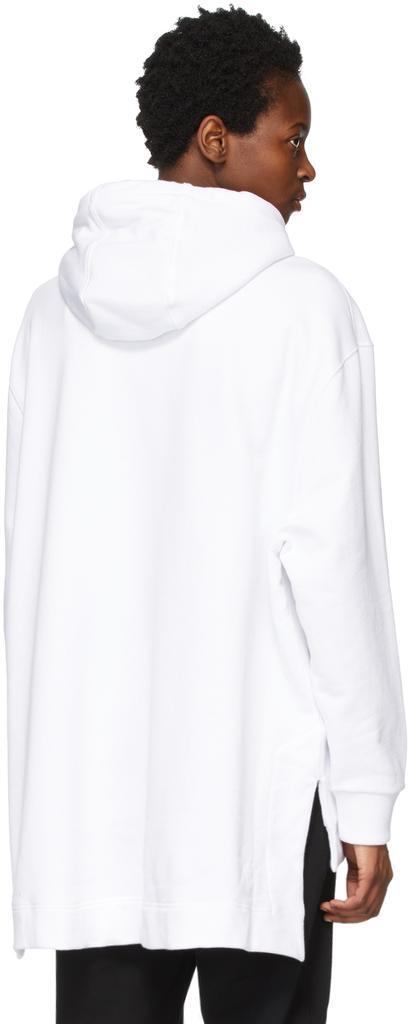 商品Burberry|White Oversized Aurore Hoodie,价格¥8870,第5张图片详细描述