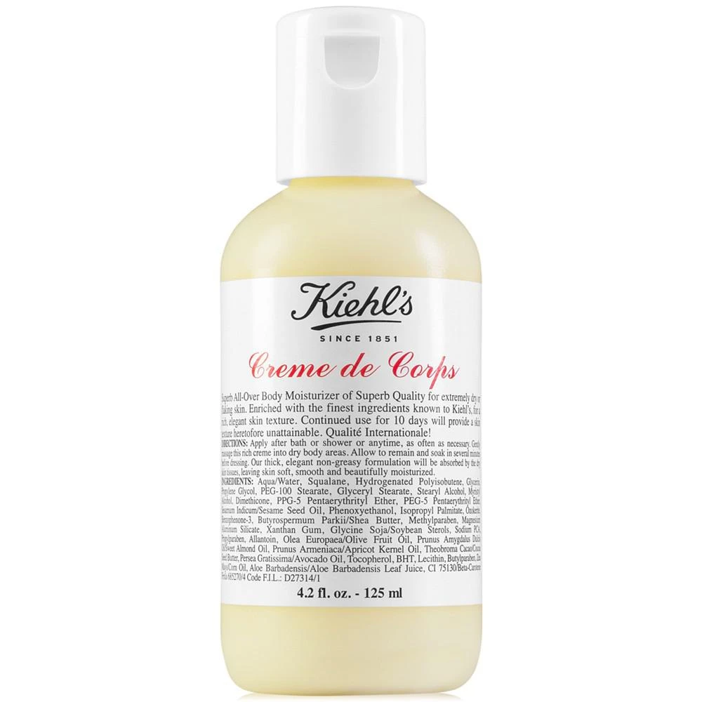 商品Kiehl's|Creme de Corps, 4.2-oz.,价格¥134,第1张图片