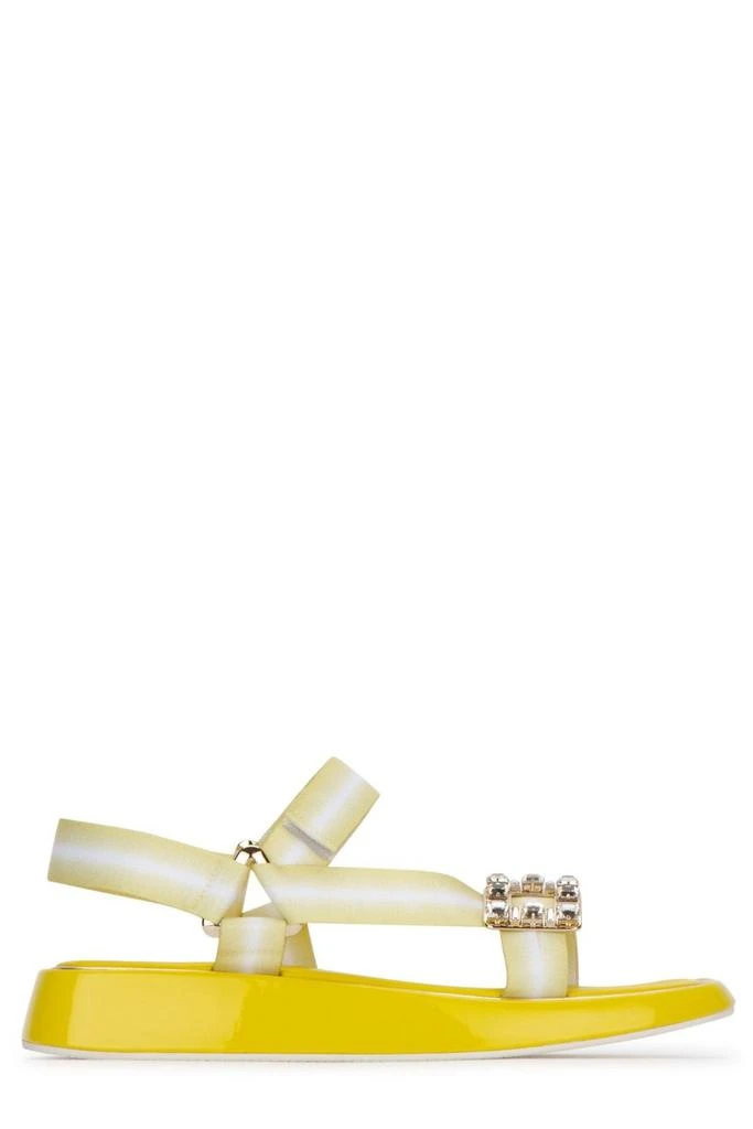 商品Roger Vivier|Roger Vivier Buckle Open-Toe Sandals,价格¥4599,第1张图片