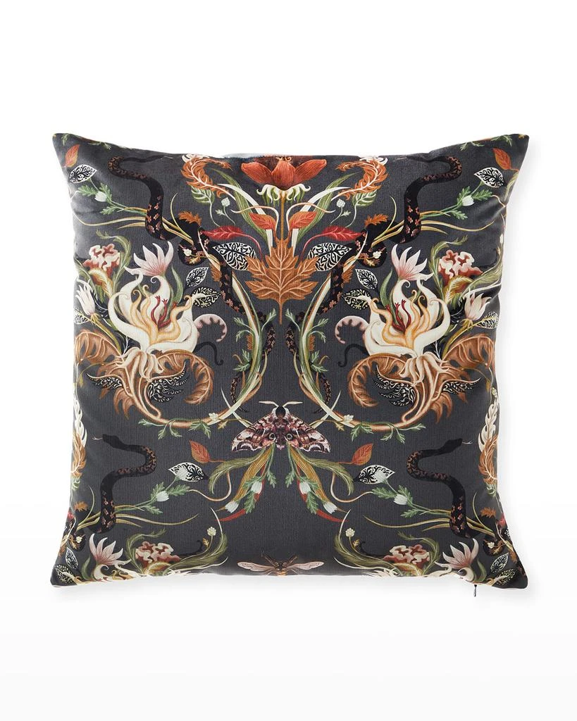 商品Eastern Accents|Eden Decorative Pillow In Midnight,价格¥1857,第1张图片