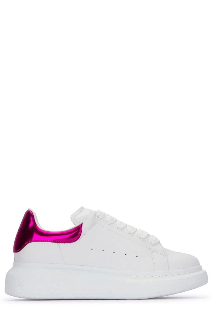 商品Alexander McQueen|Alexander McQueen Kids Round Toe Lace-Up Sneakers,价格¥1896,第1张图片