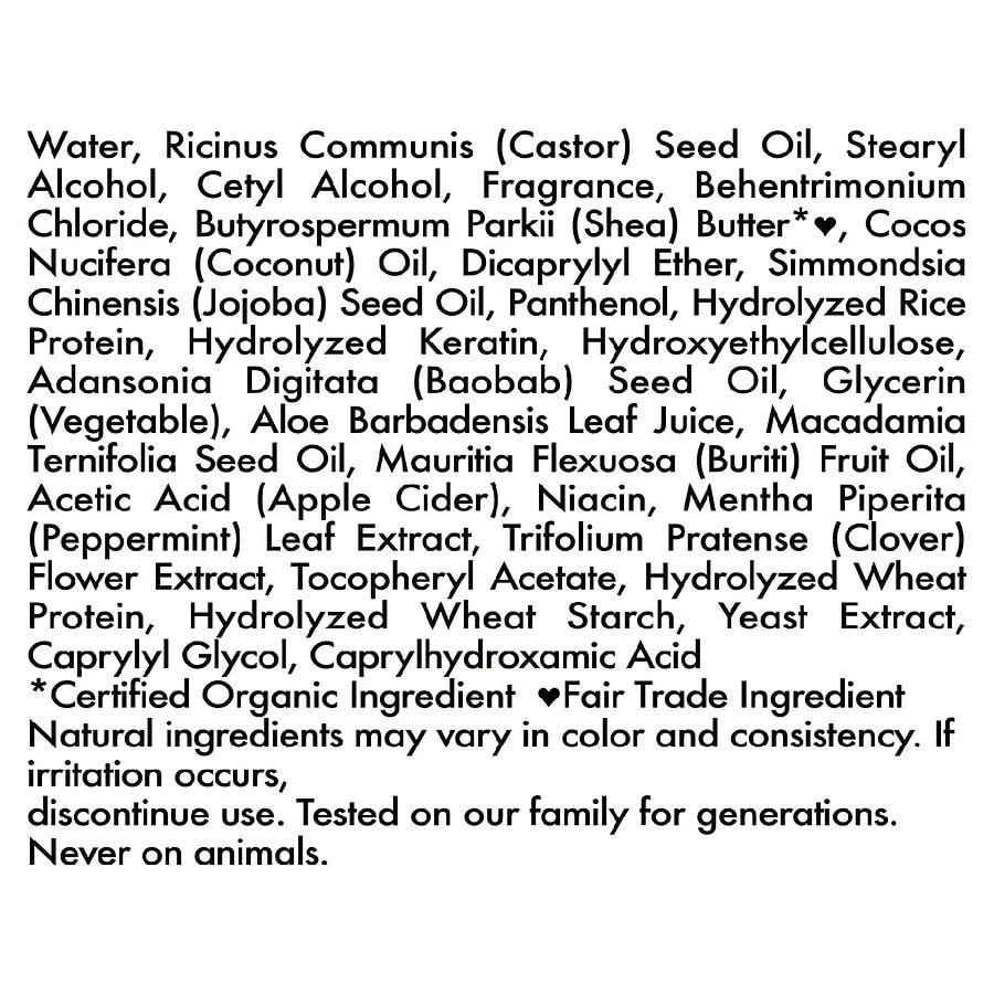 商品SheaMoisture|Leave In Conditioner 100% Pure Jamaican Black Castor Oil,价格¥104,第4张图片详细描述